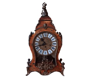 Grote Antieke Franse Boulle-klok, Louis XV stijl