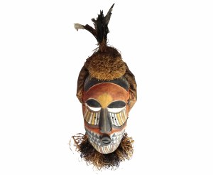 Groot Kuba/Kete Afrikaans mask, Congo